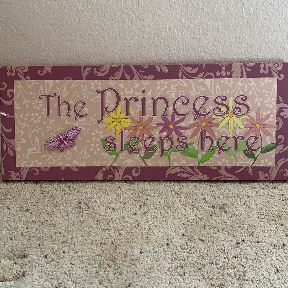 The princess sleeps here while decor